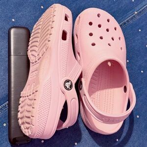 CROCS Kids Pastel Pink Water Shoes